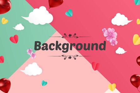 Abstract Fashion Funky art Vector Background Illustrationのイラスト素材