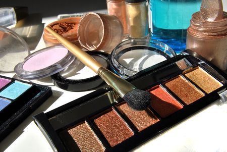 make-up beautiful colors の写真素材