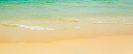 Tropical island beach and seaの写真素材