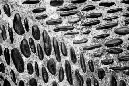 Cobblestone textureの写真素材