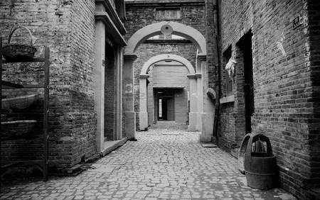 Old alleyのeditorial素材