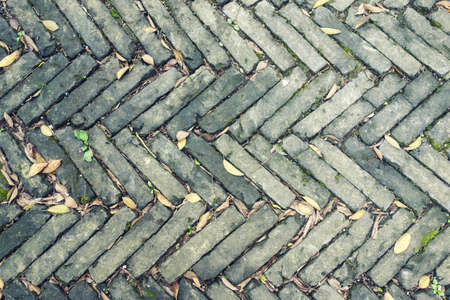 Ground brick textureの写真素材