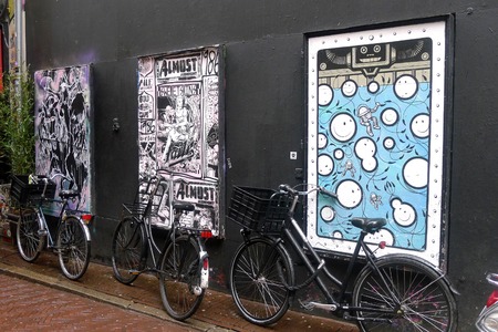 Amsterdam artのeditorial素材