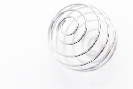 shaker for sports food and vitamins isolated white background - very soft focusの写真素材