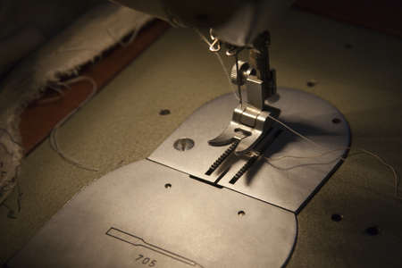 Workspace sewing machineの写真素材