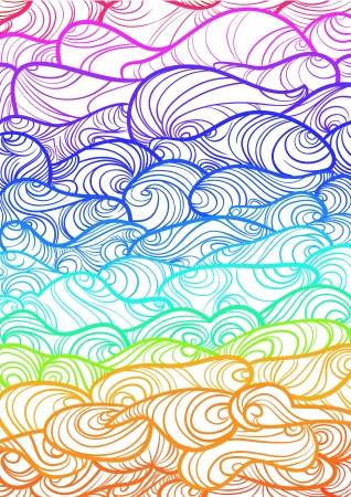 Colored backgroundのイラスト素材