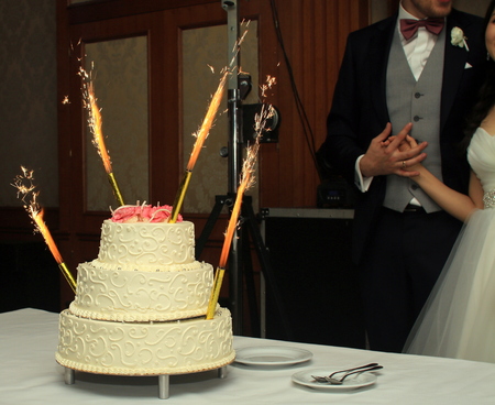 wedding cakeの写真素材