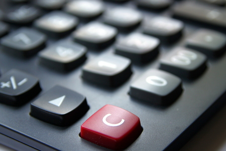 calculatorの写真素材