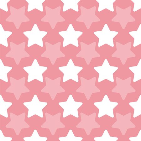 seamless repeat vector pattern featuring the moon phases and stars. Great for fabrics, backgrounds, wrapping paper and more. のイラスト素材