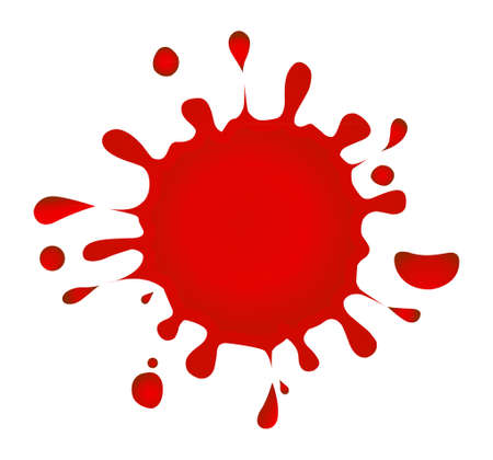 ink splatterのイラスト素材