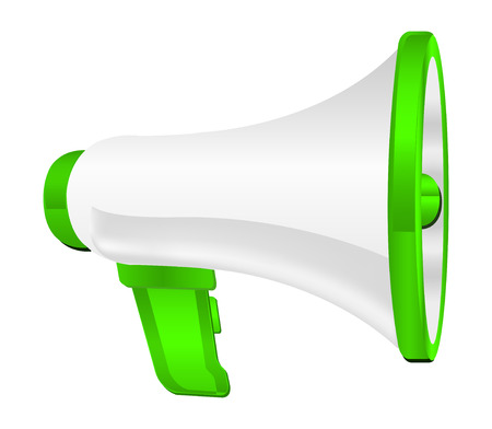 vector megaphoneのイラスト素材