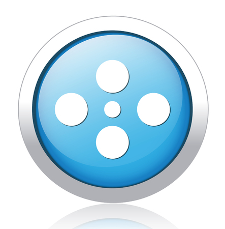 weather icon / buttonのイラスト素材