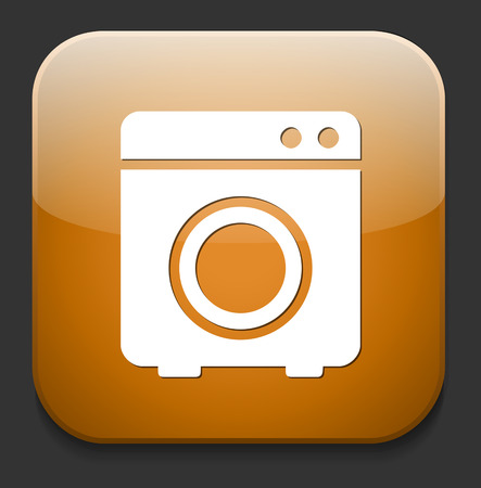 washer buttonのイラスト素材