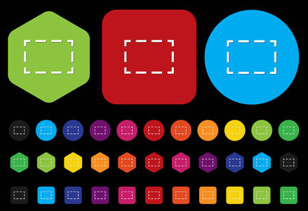 doted buttonのイラスト素材