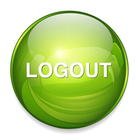 logout buttonのイラスト素材