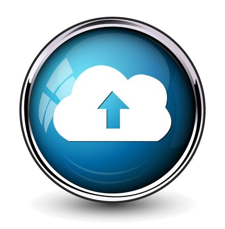 upload iconのイラスト素材