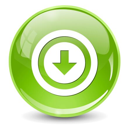 download sign iconのイラスト素材