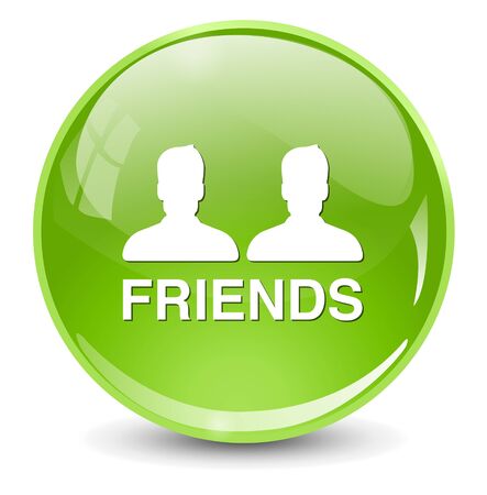 friends iconのイラスト素材
