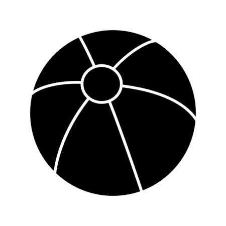 beach ball iconのイラスト素材