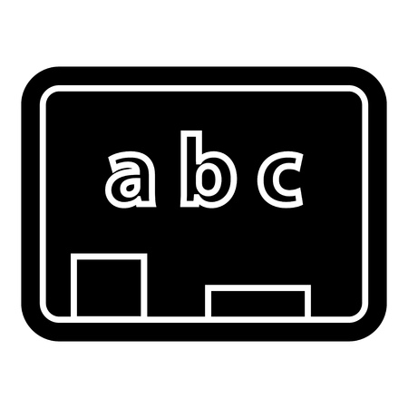 blackboard iconのイラスト素材