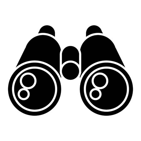 binoculars iconのイラスト素材