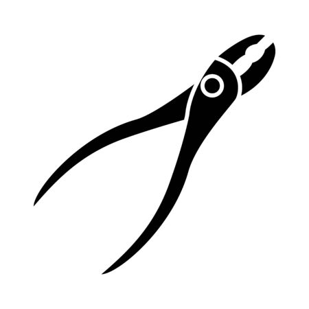 pincers iconのイラスト素材