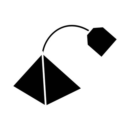 tea bag iconのイラスト素材