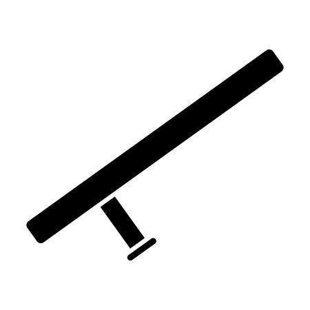 police tonfa iconのイラスト素材