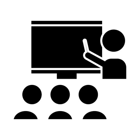 school blackboard iconのイラスト素材