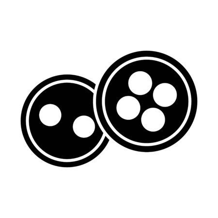 buttons iconのイラスト素材