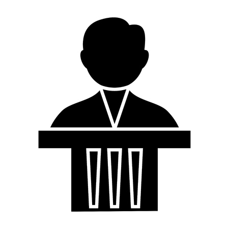public speaker iconのイラスト素材