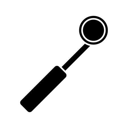 medical mirror iconのイラスト素材
