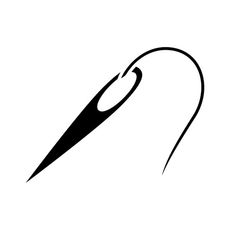 surgery needle iconのイラスト素材