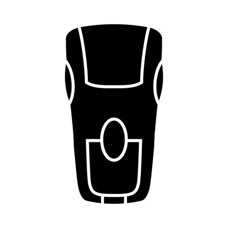 electronic medical checker iconのイラスト素材