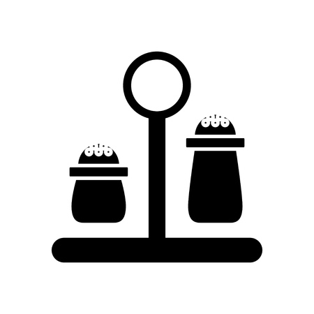 salt and pepper iconのイラスト素材