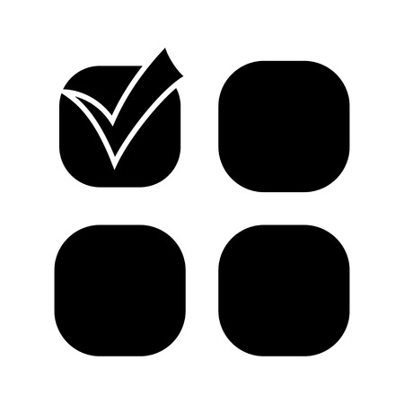 correct answers iconのイラスト素材