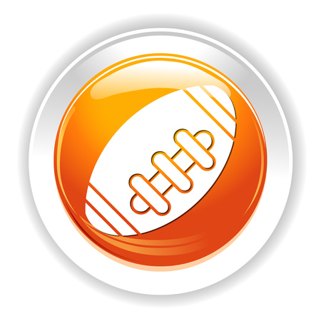 american football iconのイラスト素材