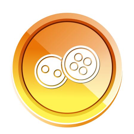 buttons iconのイラスト素材