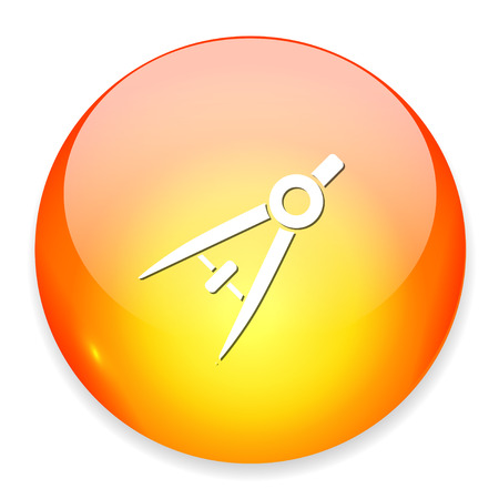 compass iconのイラスト素材