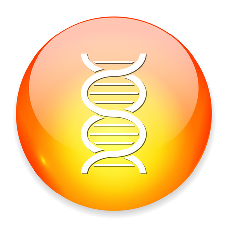 DNA iconのイラスト素材