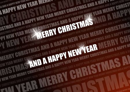 Orange shiny christmas textの写真素材
