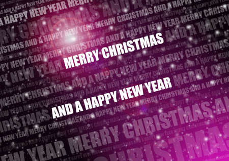 Purple sun christmas textの写真素材