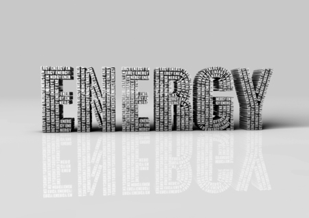 3d Energy Textの写真素材