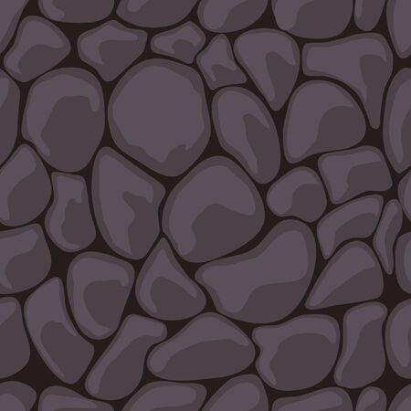 Dark Stone Seamless.  illustrationのイラスト素材