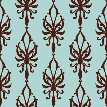 Vintage seamless patternのイラスト素材