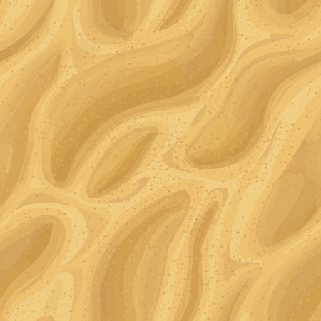 Sand seamless texture. Vector illustrationのイラスト素材