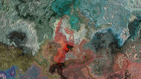 Abstract colorful background. Digital painting. 3d rendering, 3d illustration.
