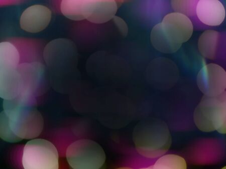 Colorful purple bokeh abstract background.の写真素材
