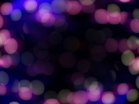 Colorful purple bokeh abstract background.の写真素材