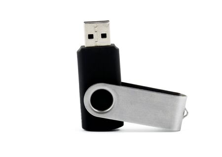 Portable Usb Flash Drive isolated on white background